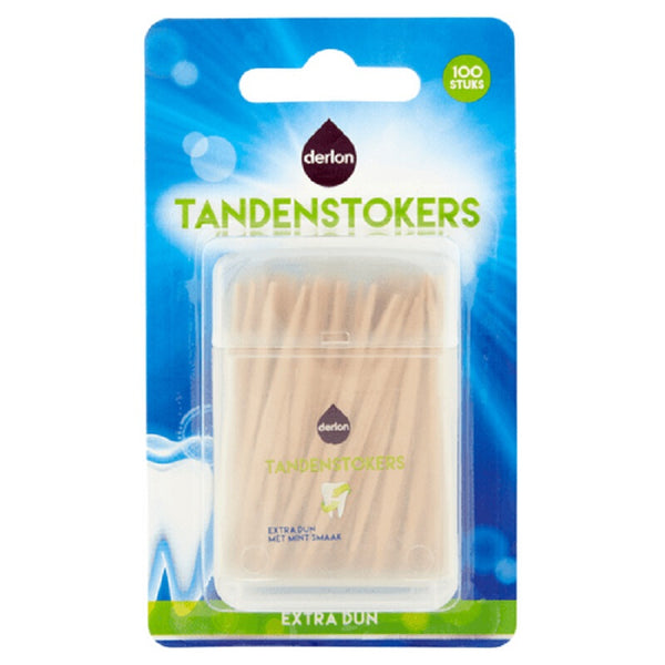 Derlon Toothpicks extra thin 100 pieces