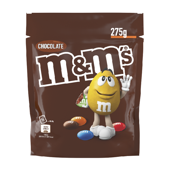Shop M&M's Chocolate and Peanut M&M's 275g