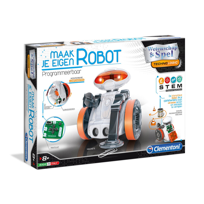 Nemlig helt seriøst negativ Clementoni Technologic Make Your Own Robot – TOKOPOINT.COM