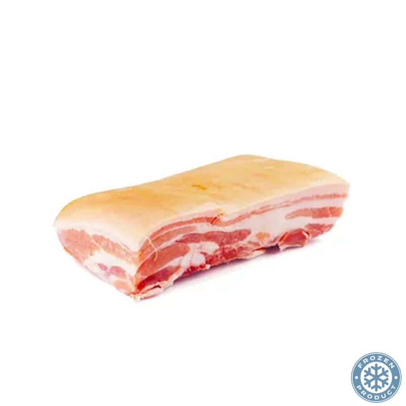 RAW NATURAL Pork Belly with Skin 600g