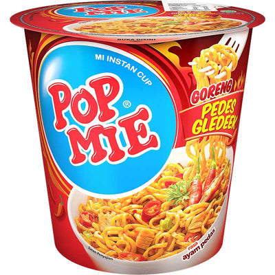 Pop Mie Mi Instan Pedes Gledeek Ayam 75g