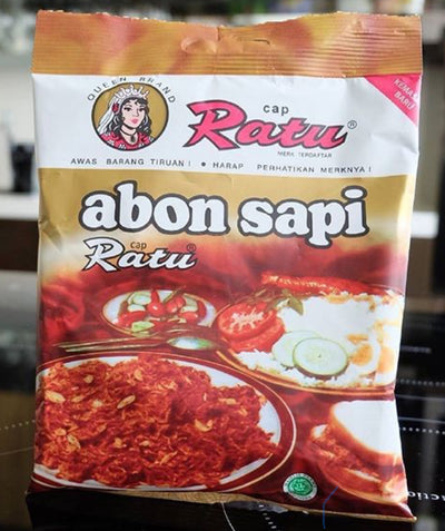 Abon Sapi  Cap ratu  90 gr