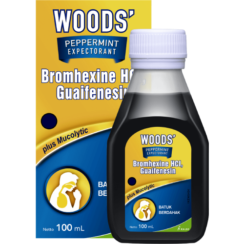 Woods Peppermint Cough Syrup 100ml
