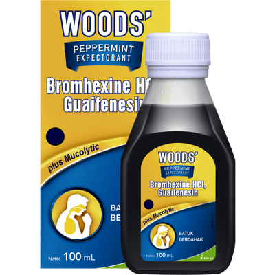 Woods Peppermint Cough Syrup 100ml