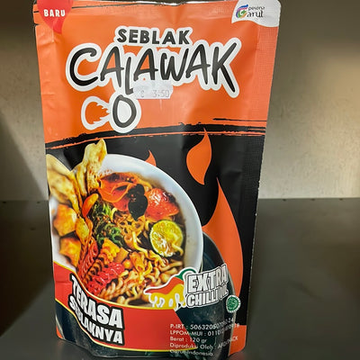 Seblak Calawak extra chilli oil 120gr