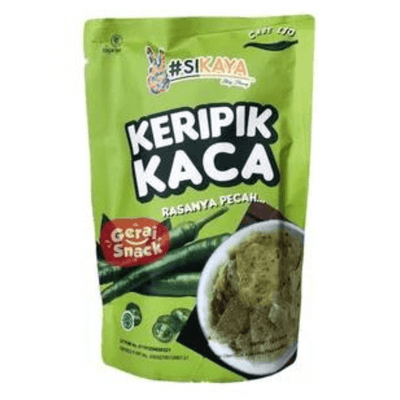 SI Kaya Keripik Kaca Rasa Cabe Ijo 100g