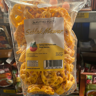 KUTHO FOOD SEBLAK MAWAR Spicy  with lime leaves 200 gr