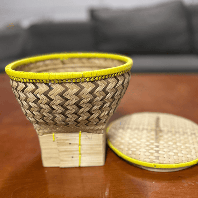 Bakul Zigzag Design With Cover Small