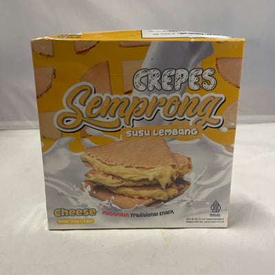 Crepes Semprong Susu Lembang Cheese 12x165g