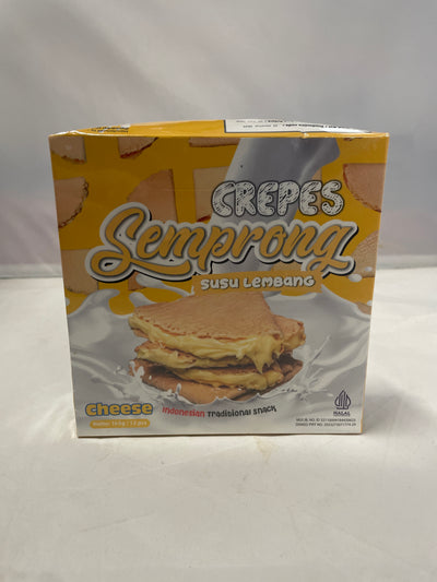 Crepes Semprong Susu Lembang Cheese 12x165g