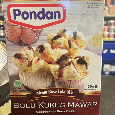 Pondan  bolu kukus mawar 400 gr