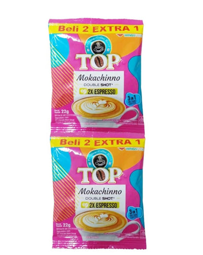 Top  Coffee Kopi Instant Mokachcinno Espresso 10x22g