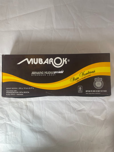 Mubarok Jenang Kudus Rasa Kombinasi  30pcsx 600g