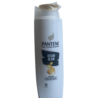 Pantene Shampoo Hair  Hitam Glow 160ml