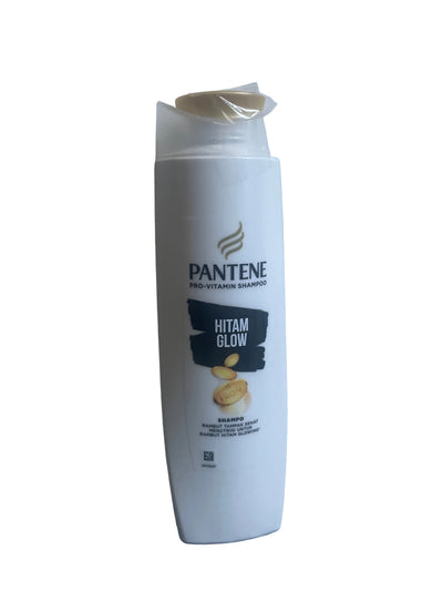 Pantene Shampoo Hair  Hitam Glow 160ml