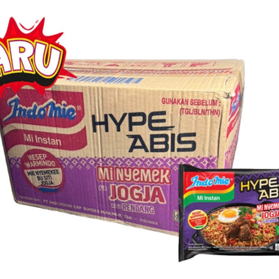 Indomie Mie Instan Hype Nyemek Jogja Rendang 40x84G