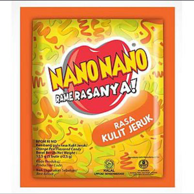 Nano Nano Rame Rasa  Kulit jeruk 12.5g
