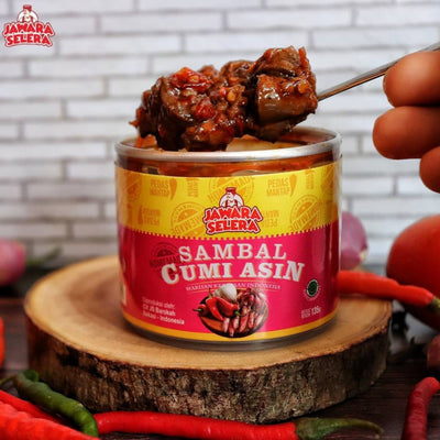 Jawara Selera Sambal Cumi Asin 135g