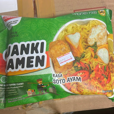 Cancimen  cuanki ramen  rasa soto  80 gr