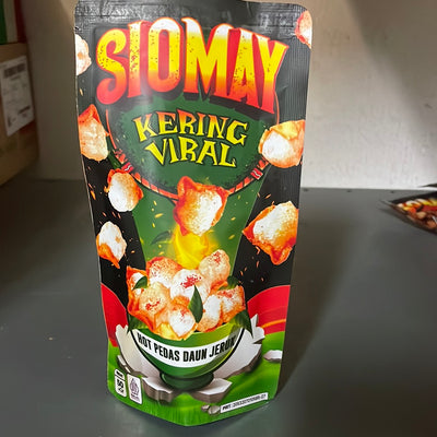 Siomay Kering Viral Hot Pedas Daun Jeruk 50gr