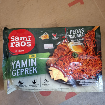Samiraos Mie Yamin Geprek