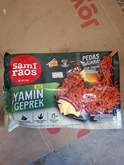 Samiraos Mie Yamin Geprek