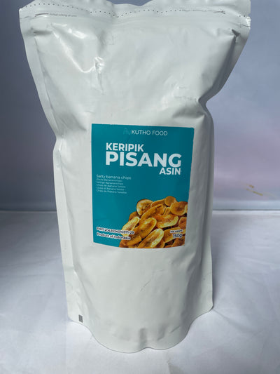 kutho Food Keripik Pisang Asin Salty Banana Chips 150g