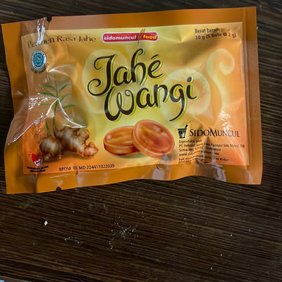Sidomuncul Permen Jahe Wangi  5x10 gr