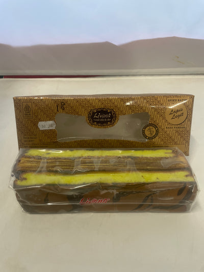 Frozen Livana Lapis Batik Rasa Pandan 360g