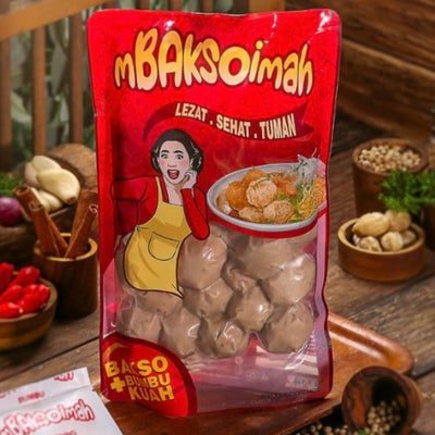 Frozen Mbaksoimah  Bakso Halus  Lezat  Sehat Tuman 250g