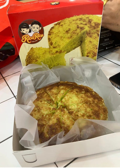 Frozen Rica Rico Bika Ambon Pandan 18cm 500g