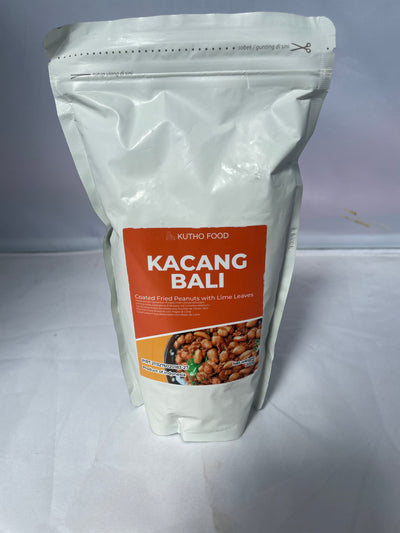 Kutho Food Kacang Bali  Coated Fried Peanuts with Lime Leaves 200g