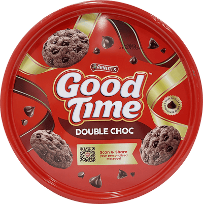 Good Time Cookies Double Choco in Can 277g