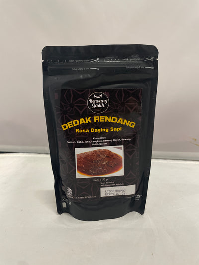 Dedak Rendang Rasa Daging Sapi 150g