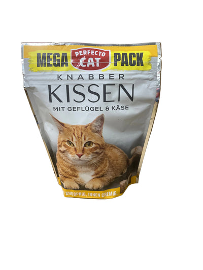 Perfecto Cat Knabber Kissen 150g