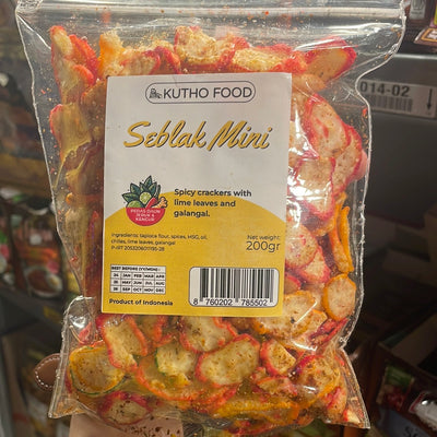 KUTHO FOOD  SEBLAK MINI  pedas daun jeruk 200 gr