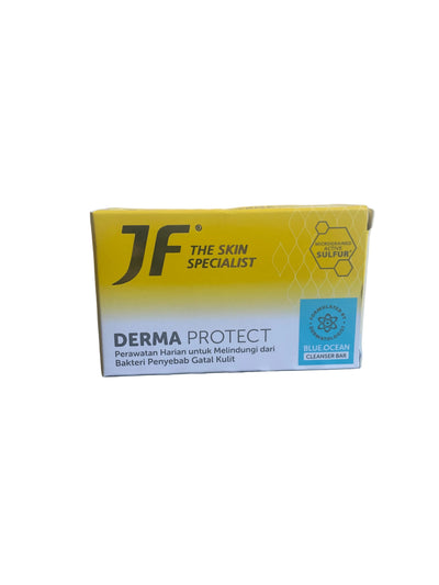 Jf Sulfur Skin Soap  Derma Blue Fresh Ocean 90g