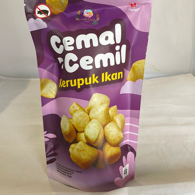 Cemal - cemil kerupuk  ikan  45 gr