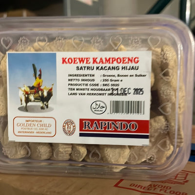Koewe kampoeng  satru kacang hijau 250gr