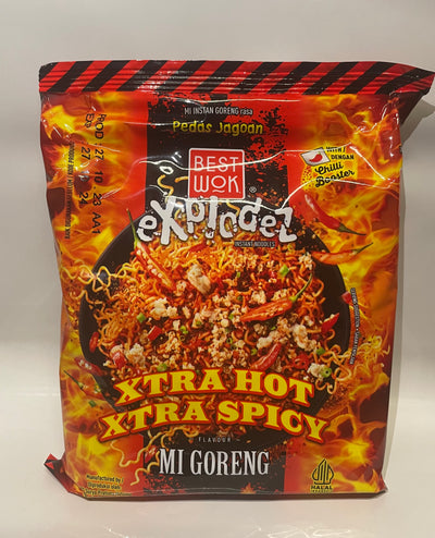 Best Wok Hot & Spicy Instant lvl.4 Noodles 80g