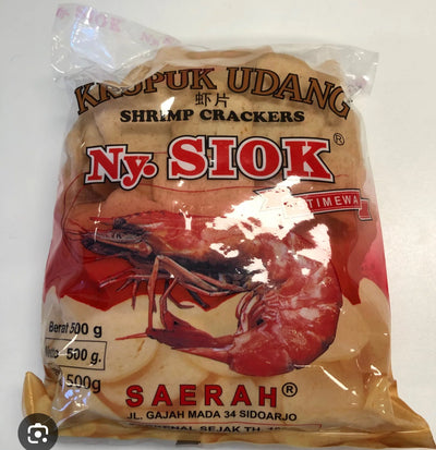 Ny. Siok Krupuk Udang  Special Oval 500g