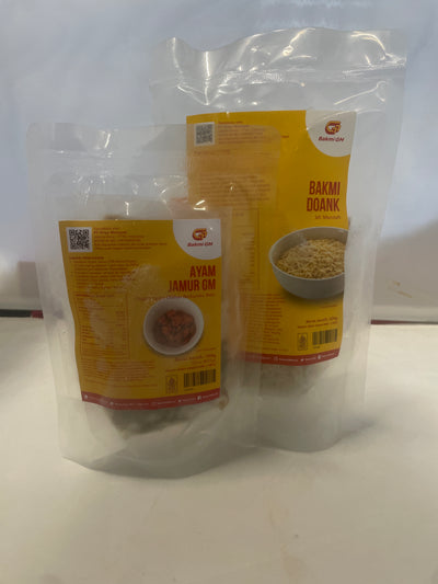 Paket Frozen Bakmi Ayam Jamur Gm Doank 220g