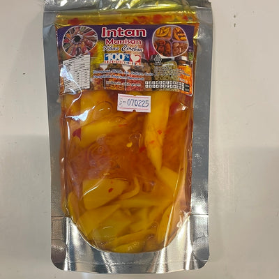 Intan manisan  asinan buah  mix pepaya & mango  250 gr