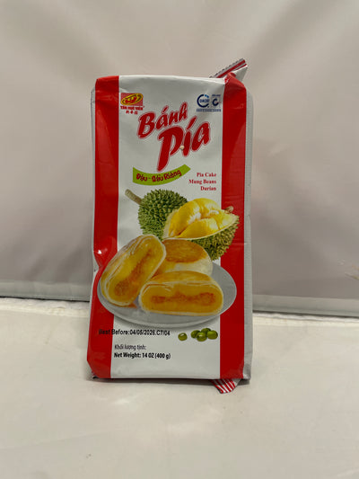 Pia Cake Durian Frozen  Mungbean  4X400g