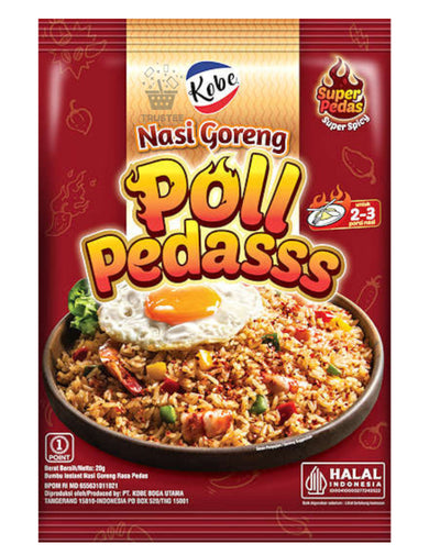 Kobe Nasi goreng Pedasss  Poll 20g