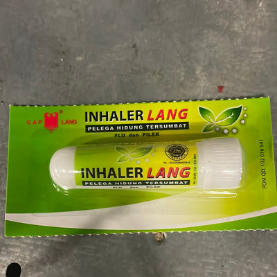 Cap lang  INHALER LANG  pelega hidung tersumbat  flu dan pilek