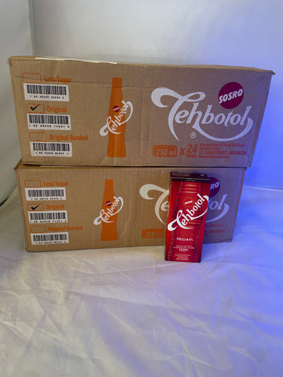 2 box 24 pcs Sosro Jasmine Tea 250ml X 24