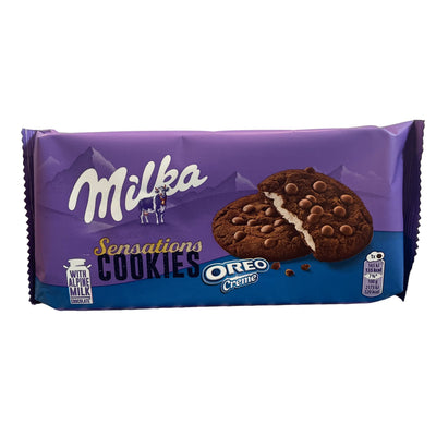 A Milka choco Oreo Sensation Cookie 156g
