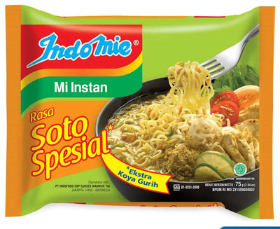 Indomie  mi instan rasa soto sepesial  75 gr