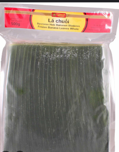 Flower band  Frozen banana leaves  whole 500 gr